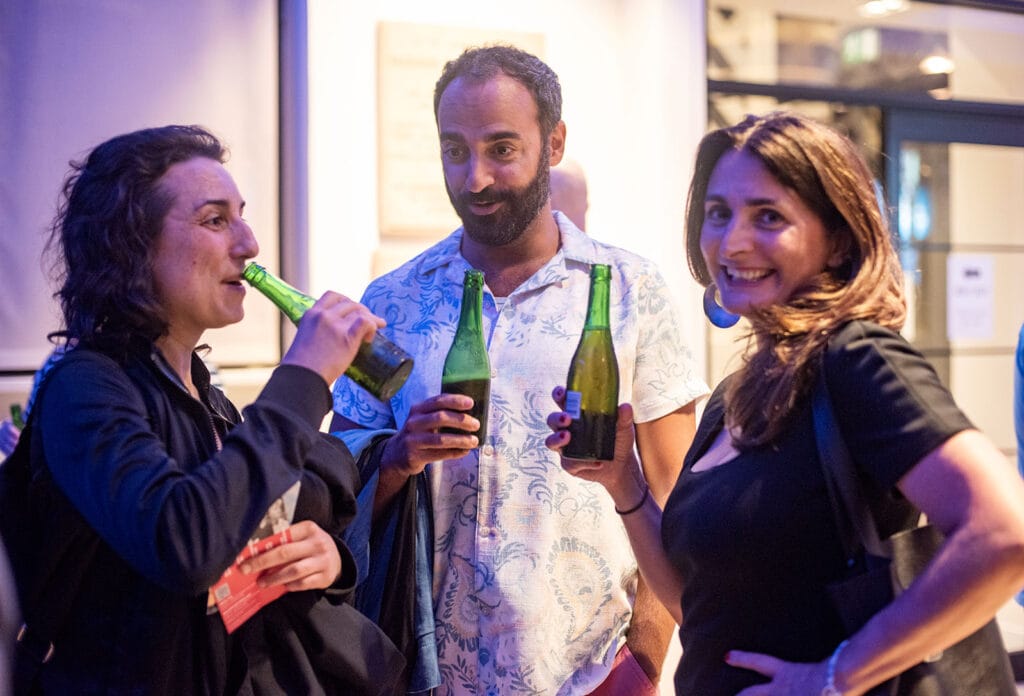 With the compliments of Alhambra beer